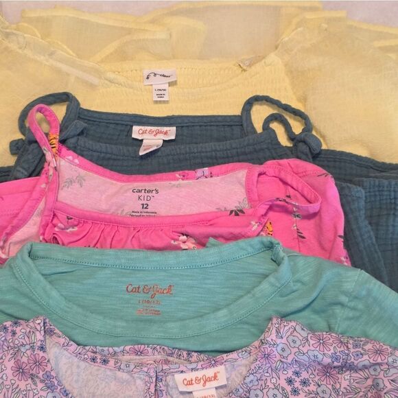 Bundle of 4 Girls’ Dresses And 1 Blouse Size 10/12 – Play/Everyday Wear - Picture 5 of 10